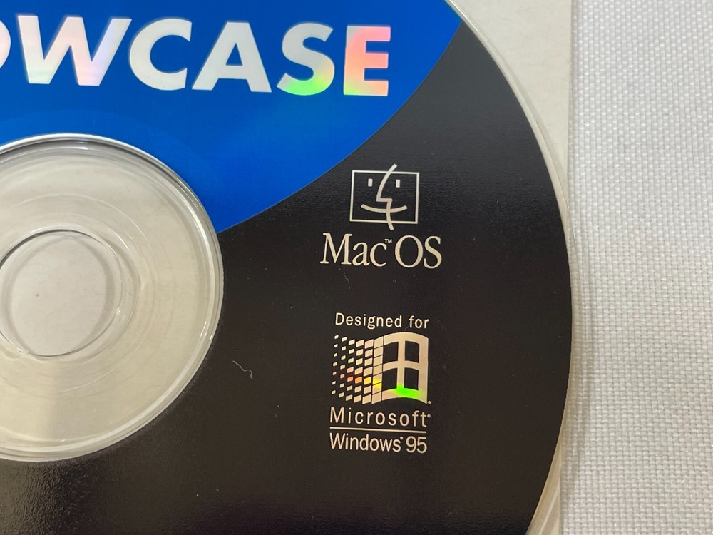 Vintage 1996 SmartSound Showcase PC/Mac CD-ROM Software Sonic Desktop