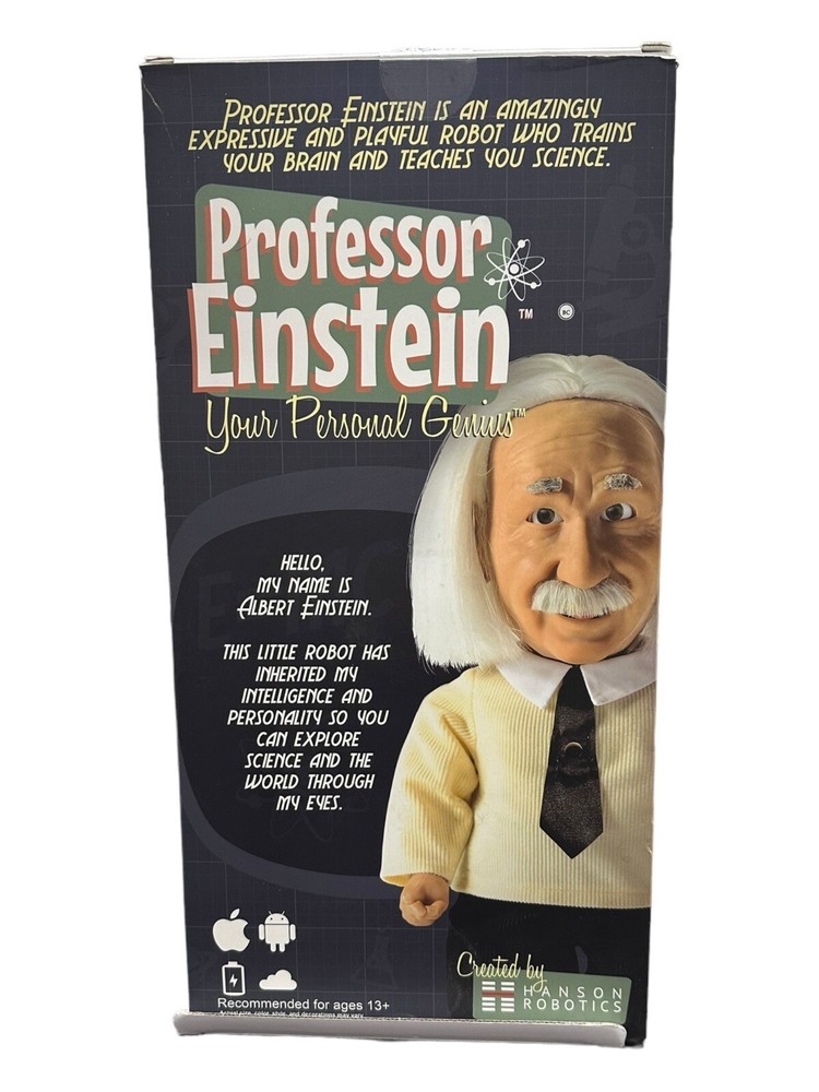 Professor Einstein Interactive Robot Tutor Your Personal Genius!