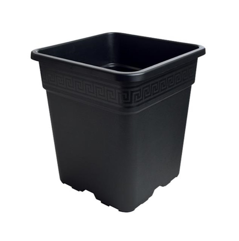 Gro Pro® Black Square Pot, 5-Gallon