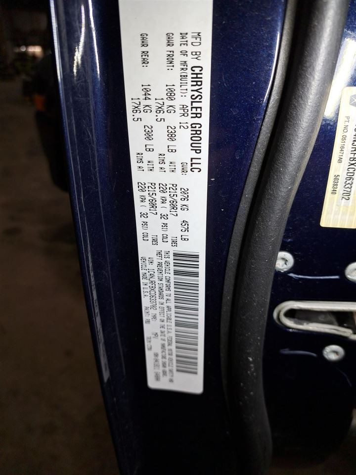 2012 Patriot Jack Sku#4347092