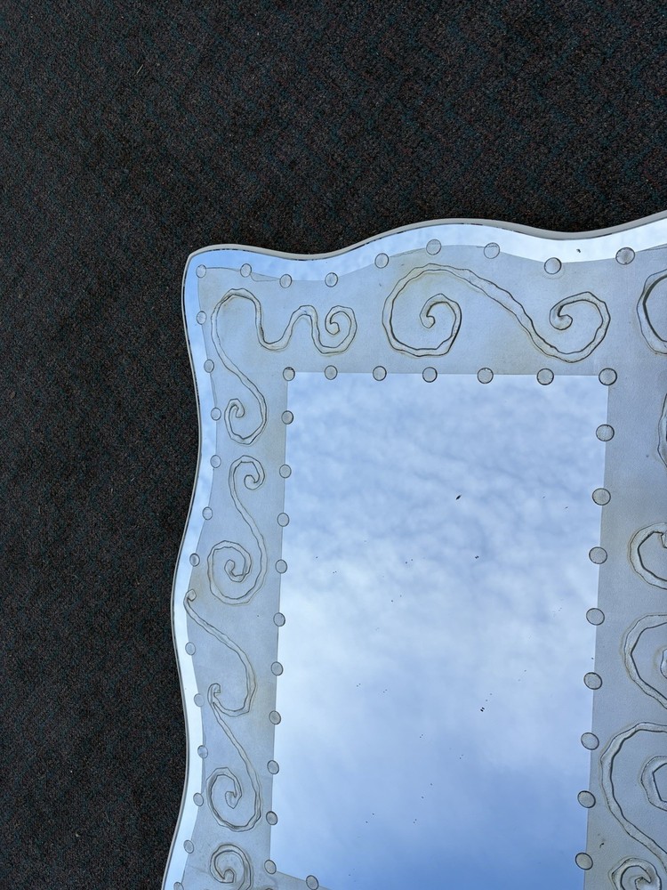 67271 Modern ARTIST Signed Dave Marshall Decorator Mirror