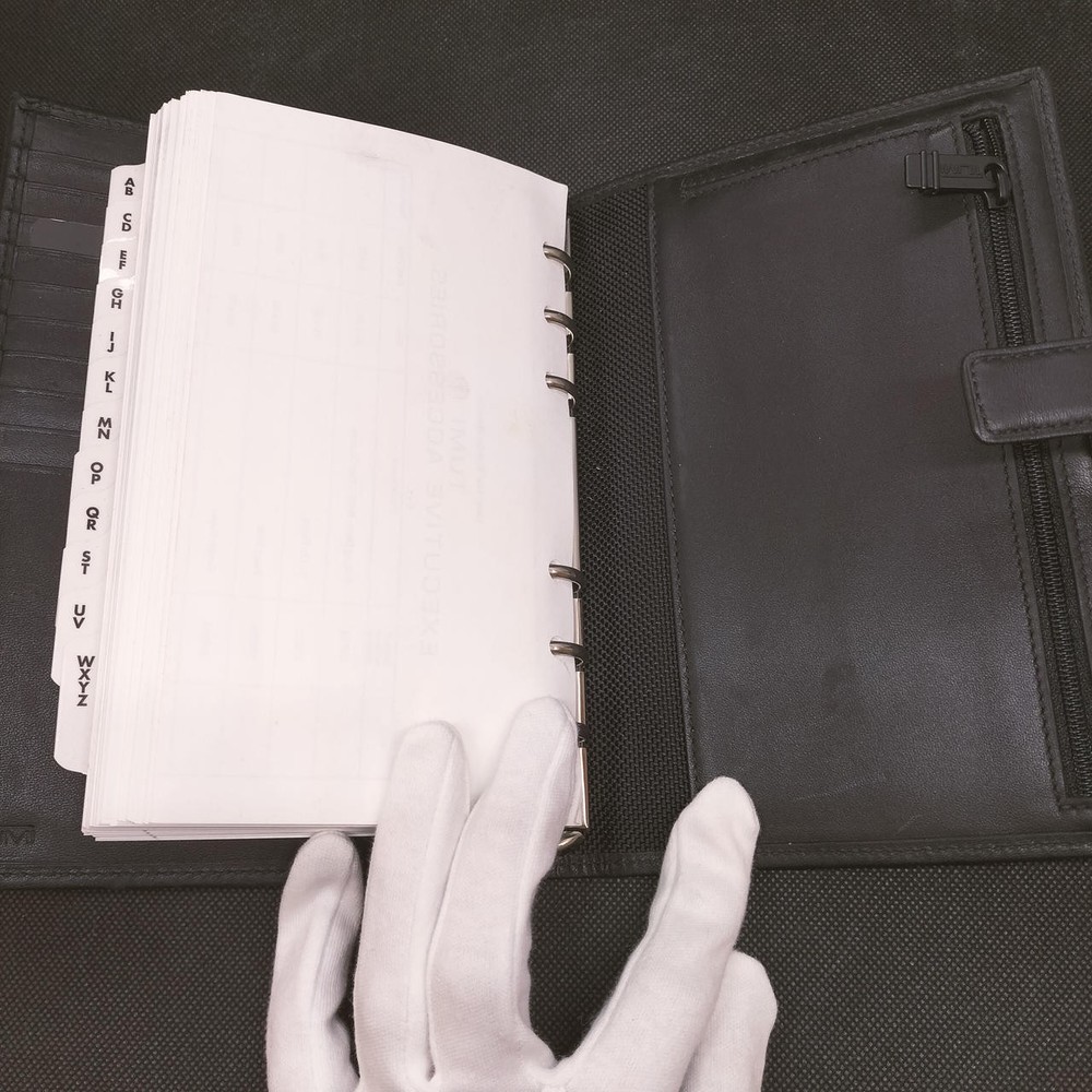Tumi 6 Hole System Notebook