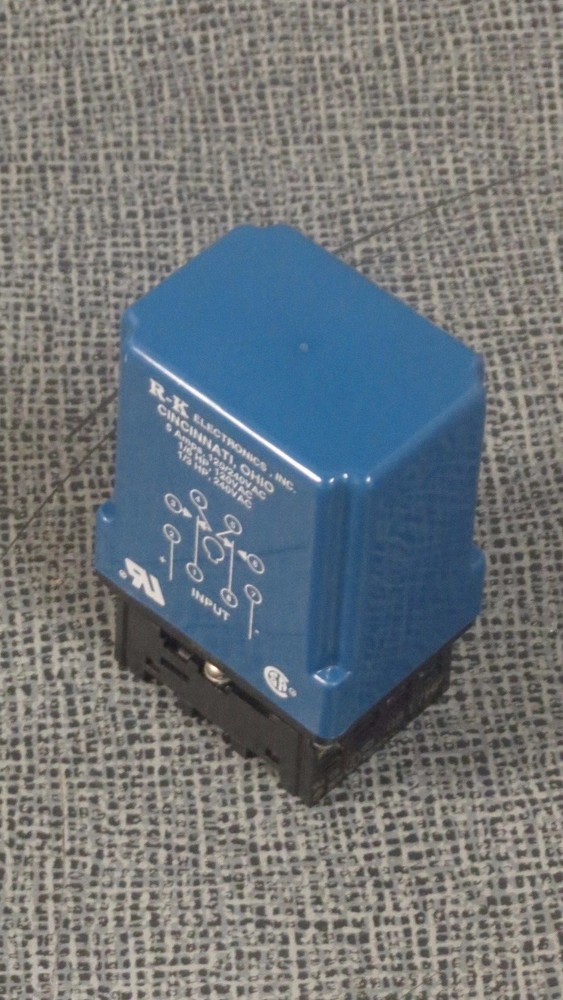 R-K ELECTRONICS TIMER WITH SOCKET 115 VAC 2 SECOND FIXED MODEL CCB-115A-1-2S