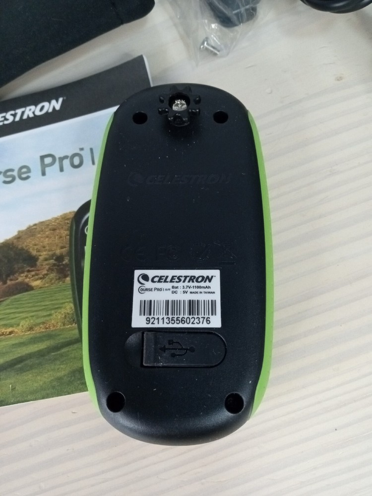 Celestron course pro elite with charger,clip,instructions and box.