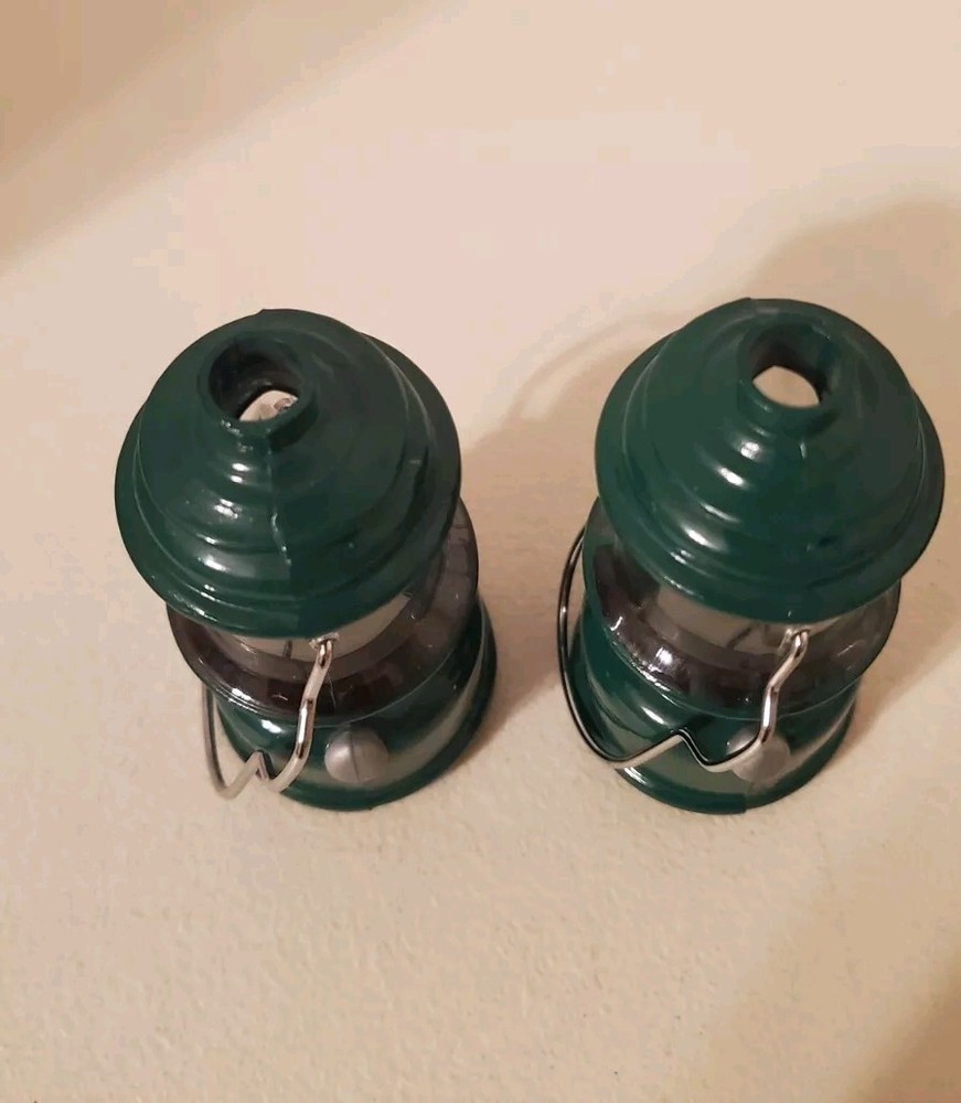 Mini Green Lanterns 3"H-Set Of 2
