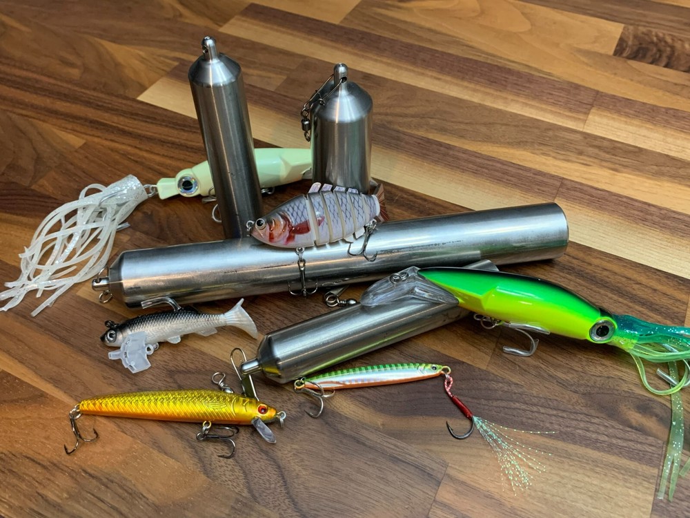 Deep Drop Sinker Stainless Steel 3 pack 1,2, and 3 Pound