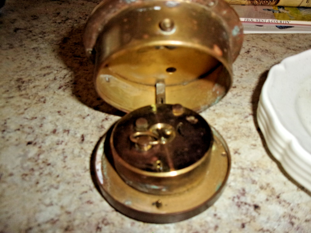 Original 1900's Made in Germany ship Clock