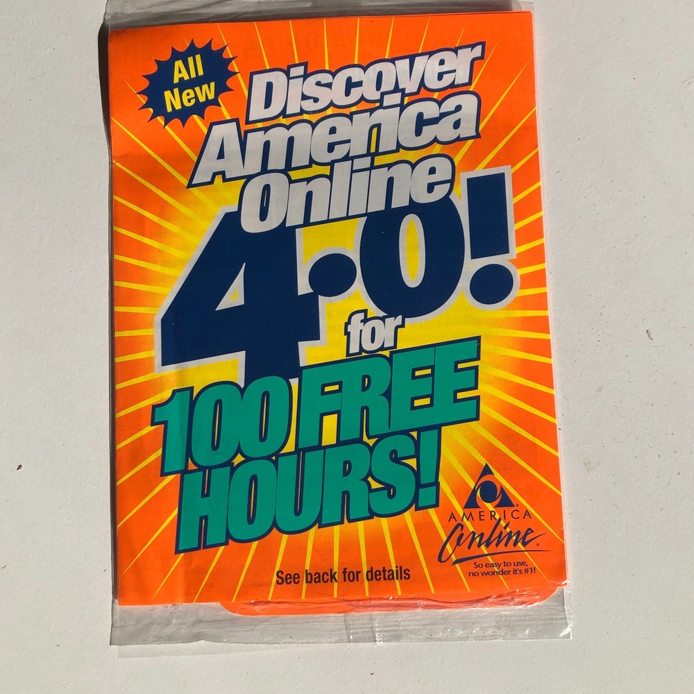 AOL Disk Collection in original packaging