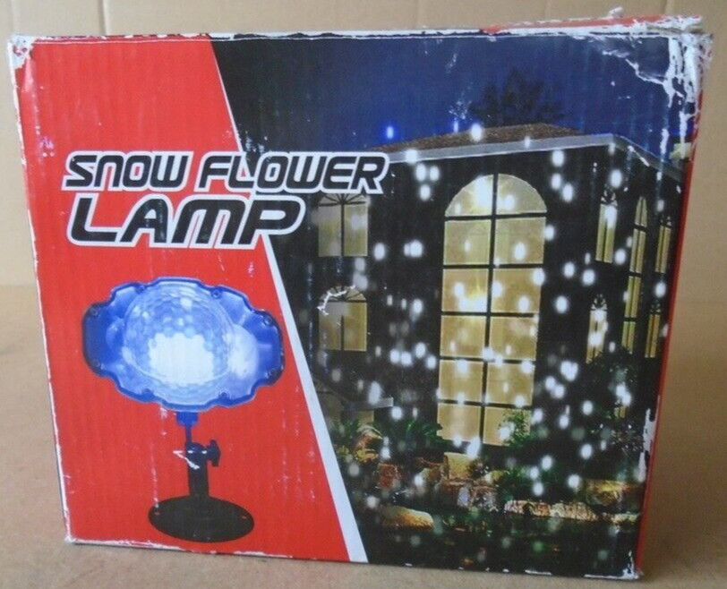Christmas Snow Flower Light Projector Clear Light with Remote Control