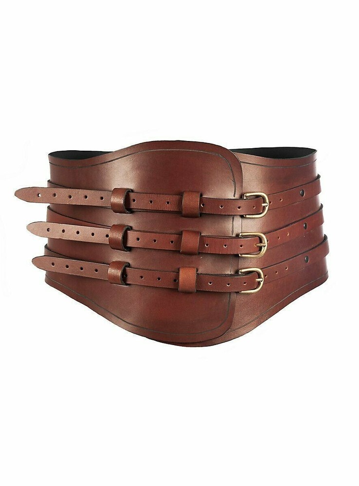 Larp Medieval Renaissance Warrior Leather Belt Cosplay Costume
