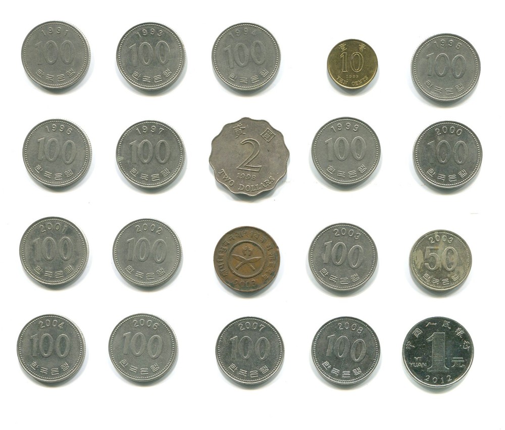 China coin set 1951-2012 (33 coins)