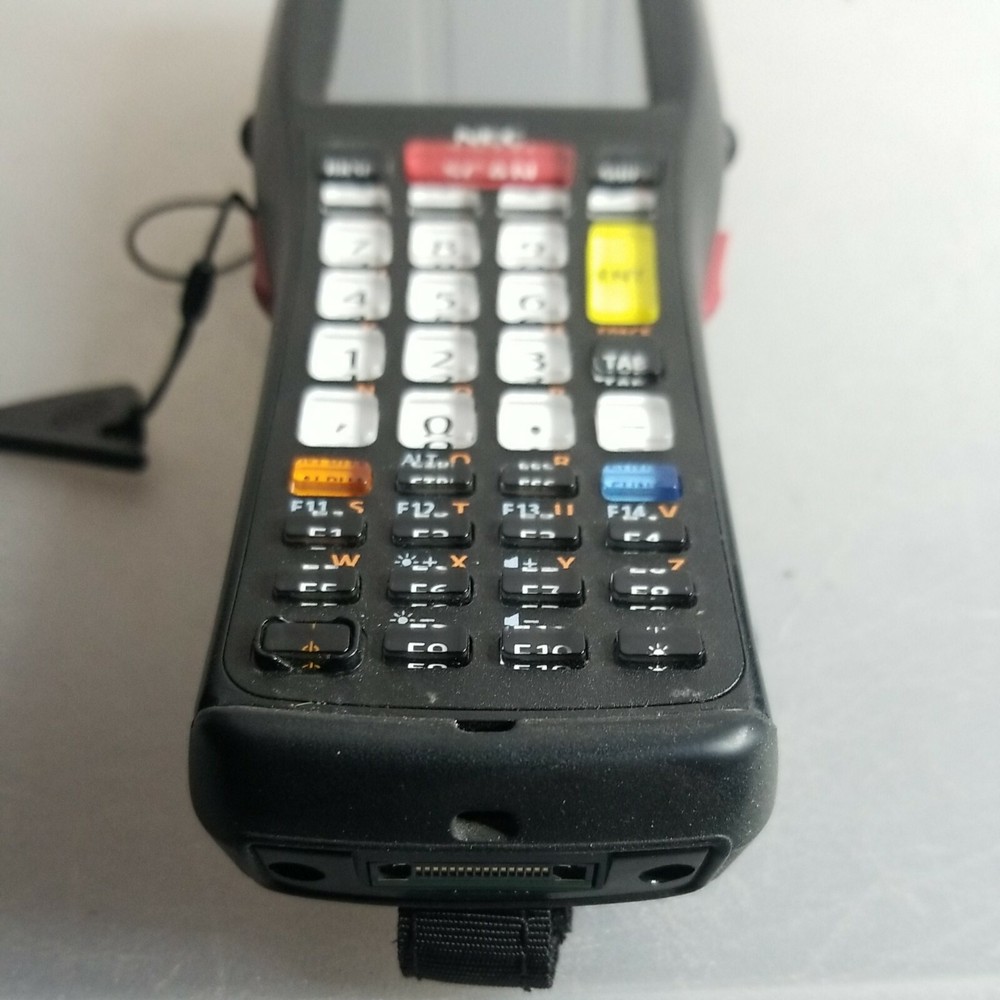 NEC HANDHELD TERMINAL SCANNER MODEL S1635-01B with BATTERY (UNTESTED)