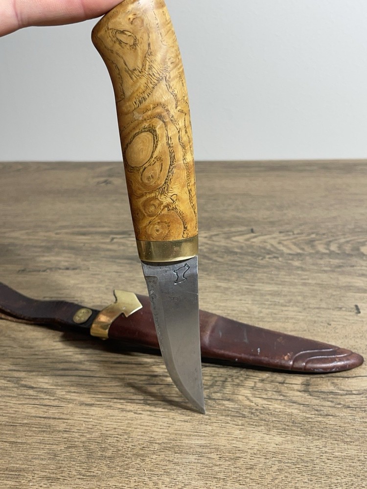 Exclusive handmade knife from a Norwegian master