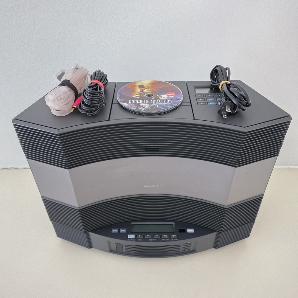 BOSE Acoustic Wave Music System II CD-3000 w/ Multi-CD Changer - Graphite Gray