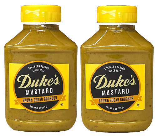 Duke's Mustard Brown Sugar Bourbon 2 Pack