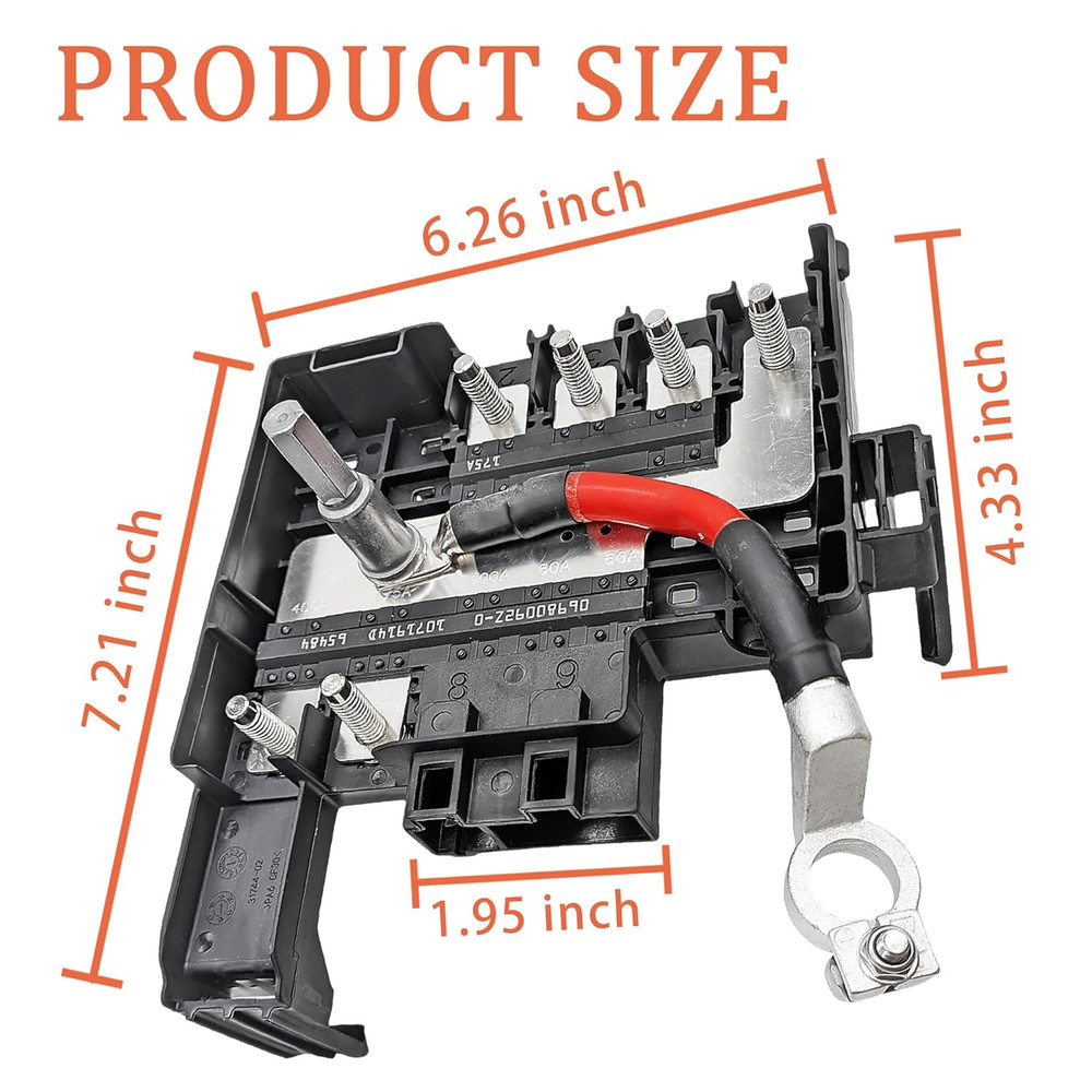 Battery Distribution Engine Compartment Fuse Block Compatible with 2017-2019 GMC