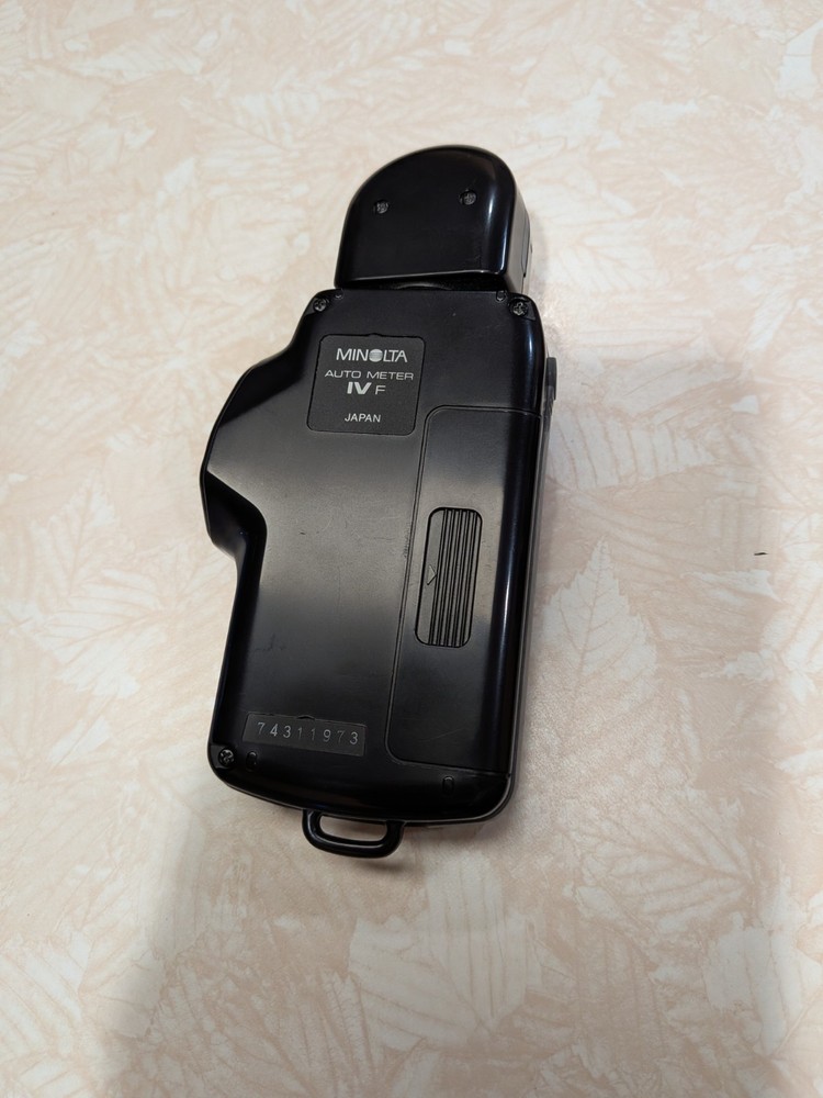 Minolta Auto Meter IV F Flash Light Exposure Meter With Case