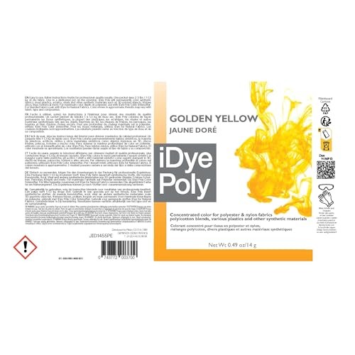 Jacquard Idye Poly .49 Oz - Golden Yellow Kitchen