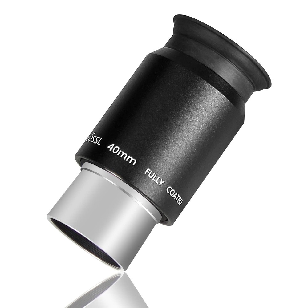 Telescope 1.25'' Super Plossl Eyepiece 40mm 4-Element Plossl Design Threaded ...
