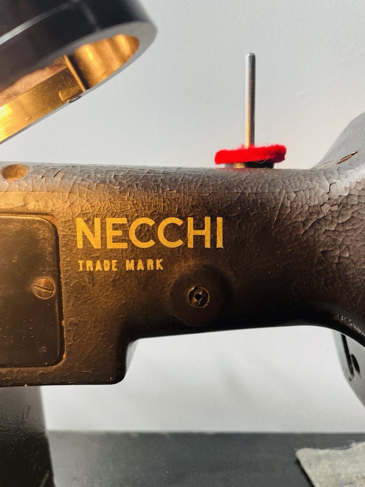 NECCHI BU SERIE NOVA SEWING MACHINE With Plastic Case- Used Works Tested