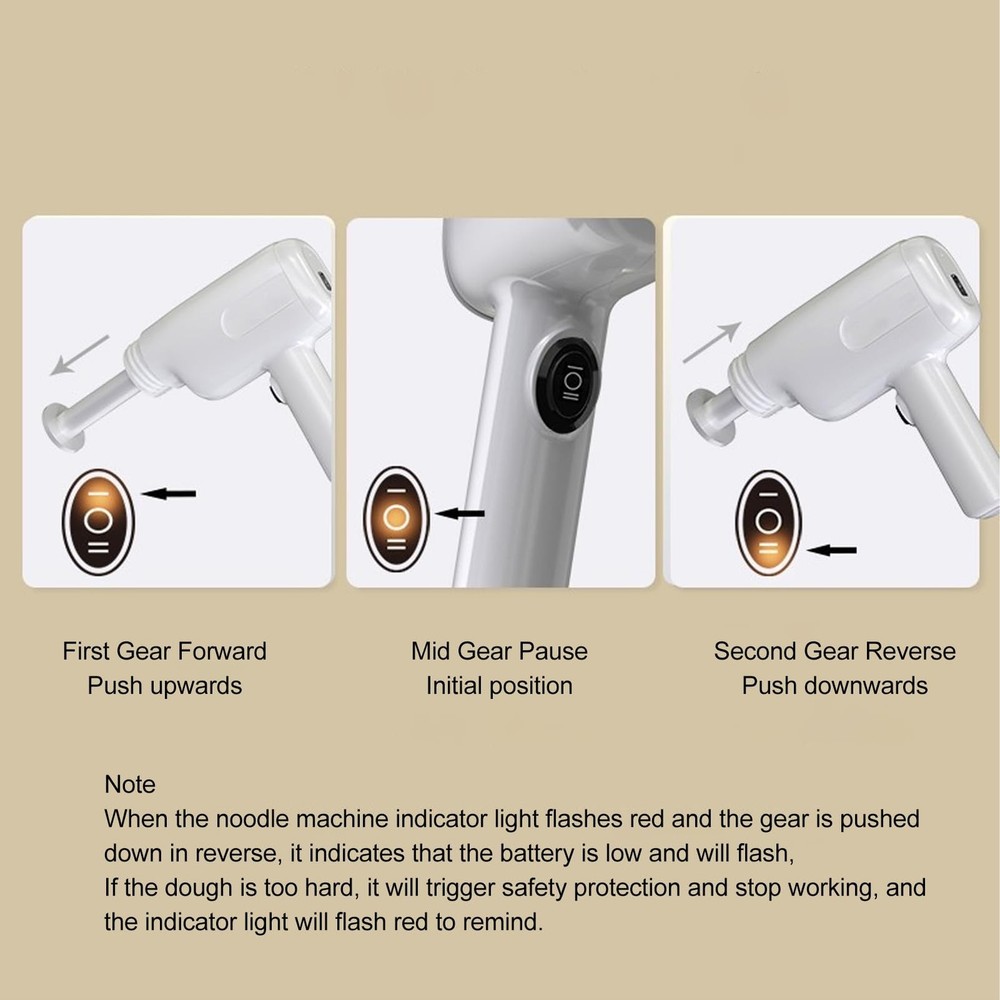 Handheld Electric Pasta Maker Electric Noodle Maker High Efficiency Handheld ...