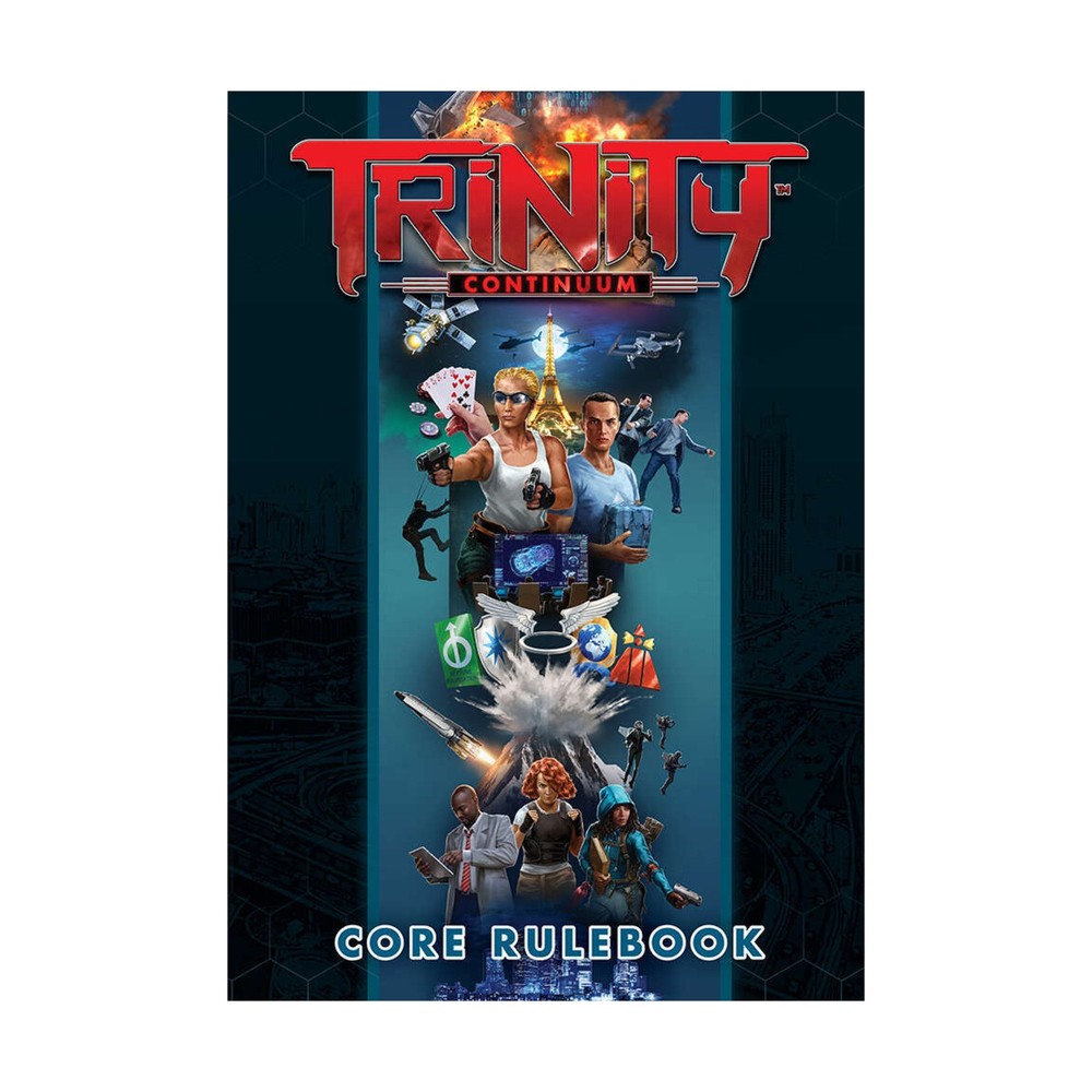 Onyx Path Modern RPG Trinity Continuum - Core Rulebook (POD) VG+/NM