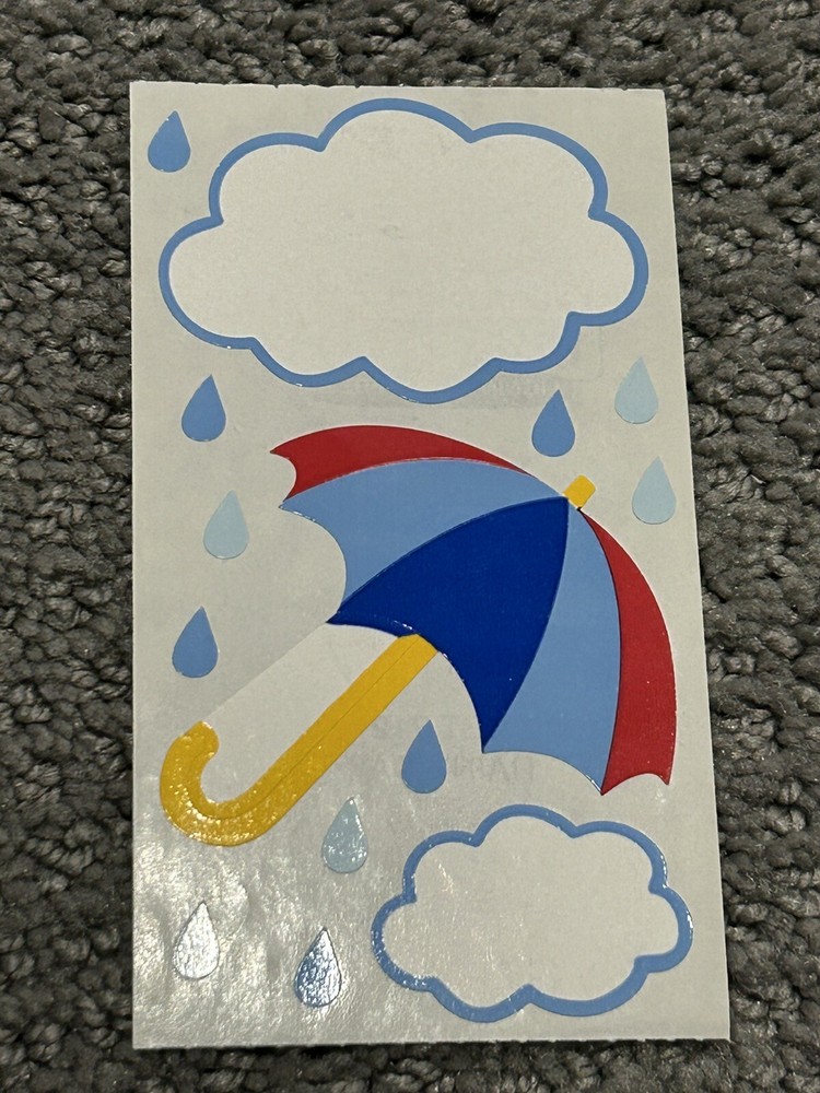 Rainy Day Sticker Mod Frances Meyer 6 Sheets