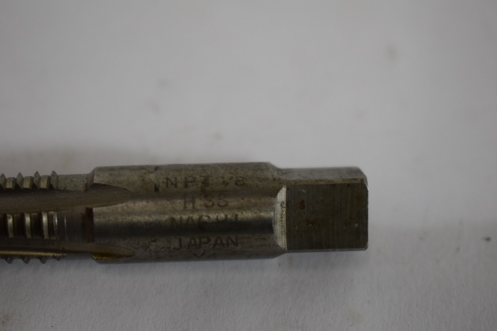 Nachi NPT 1/8 5-Flute Threaded Pipe Tap