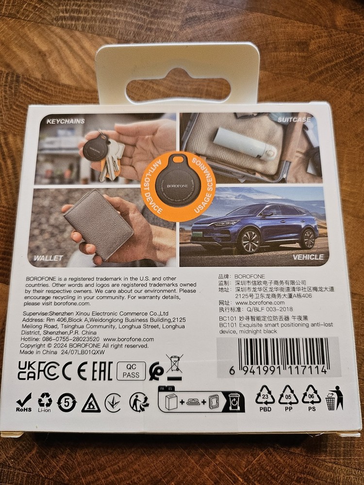 BOROFONE GPS TRACKER Anti-lost Device