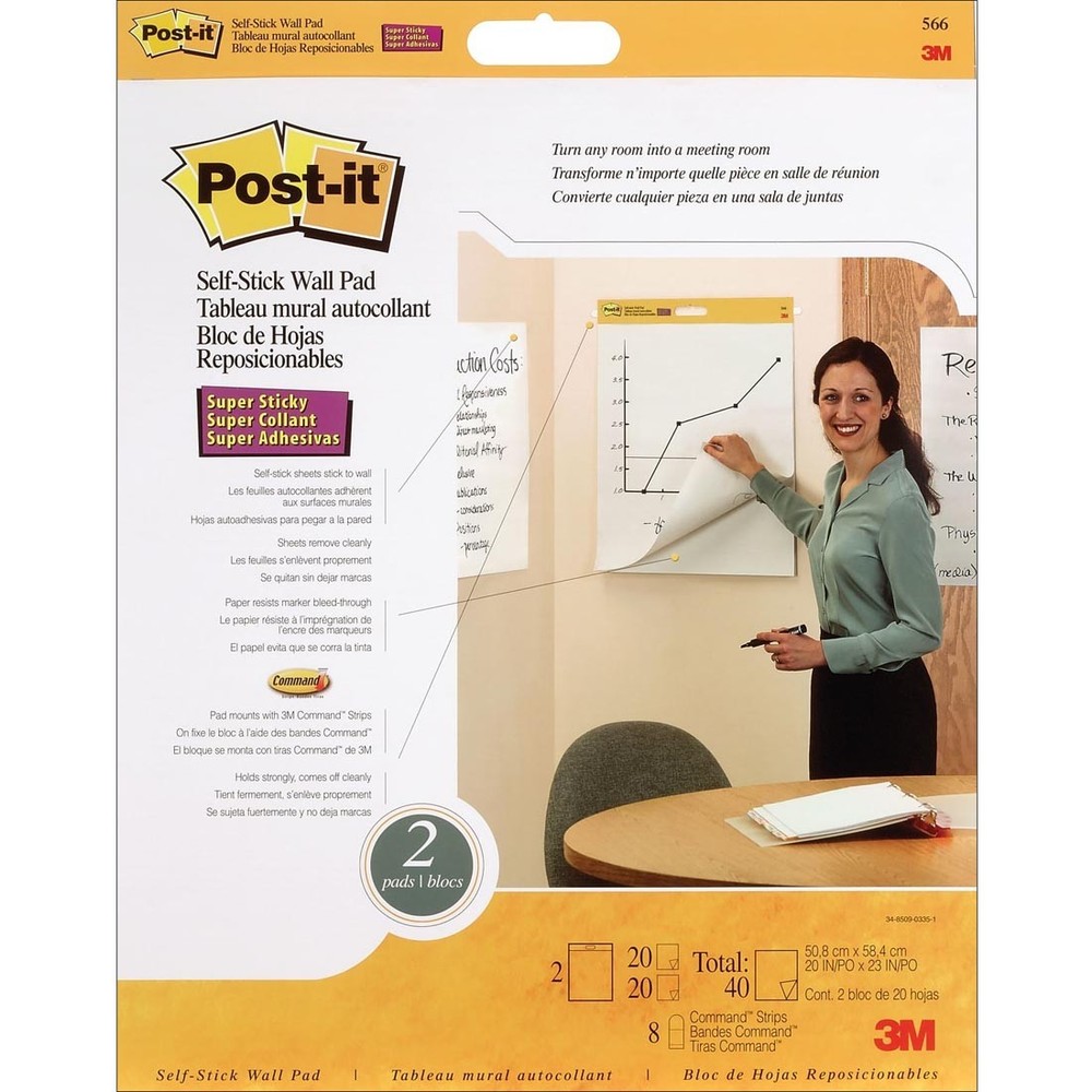 Post-it Self-Stick Wall Pads