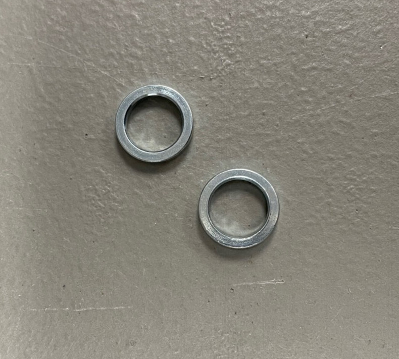 2-Schwinn Airdyne Evolution Comp Exercise Bike Lever Arm Spacers