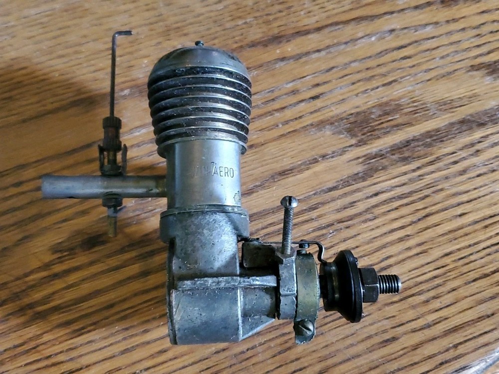 Vintage Gwin Aero Spark Ignition Airplane Plane Engine Motor Model