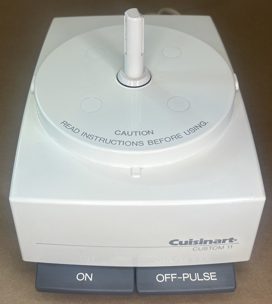 Cuisinart Custom 11 DLC-8M Food Processor Base Motor Only Tested Working