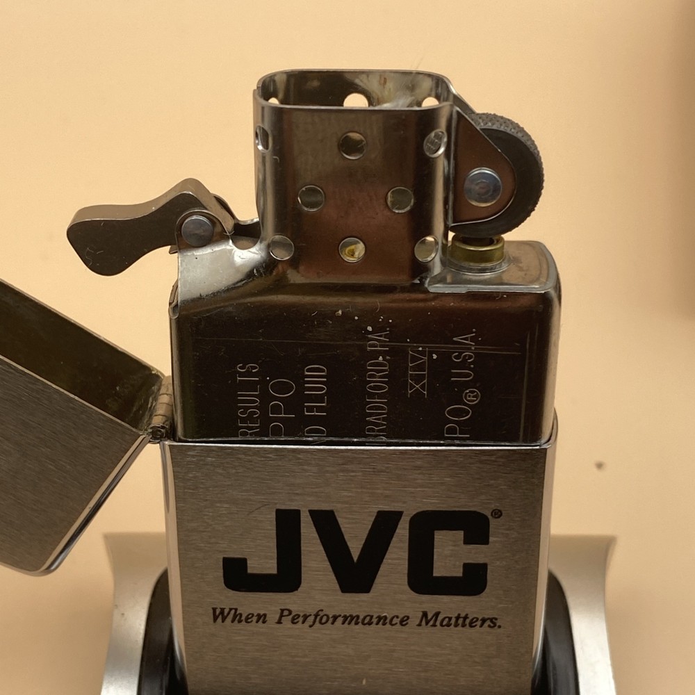 Rare 1998 ZIPPO “JVC” Lighter - Nice