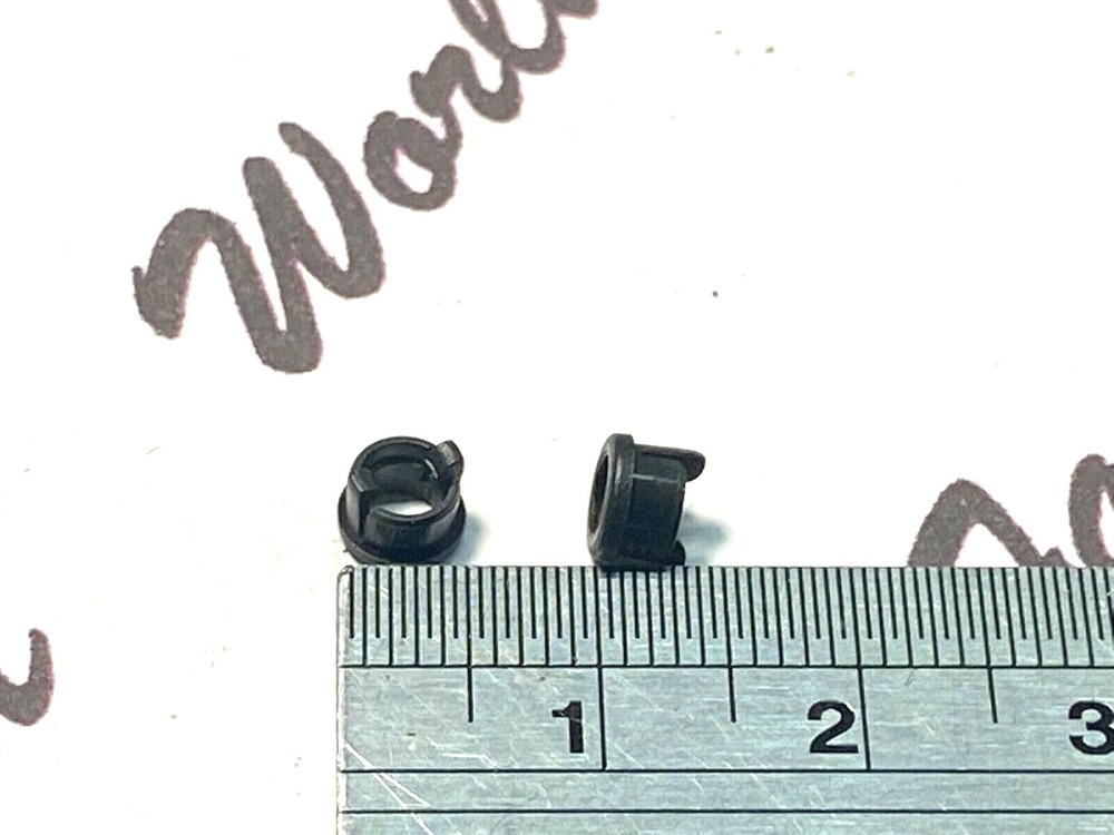 50pcs - LED 3mm CLIP RING SCHWARZ