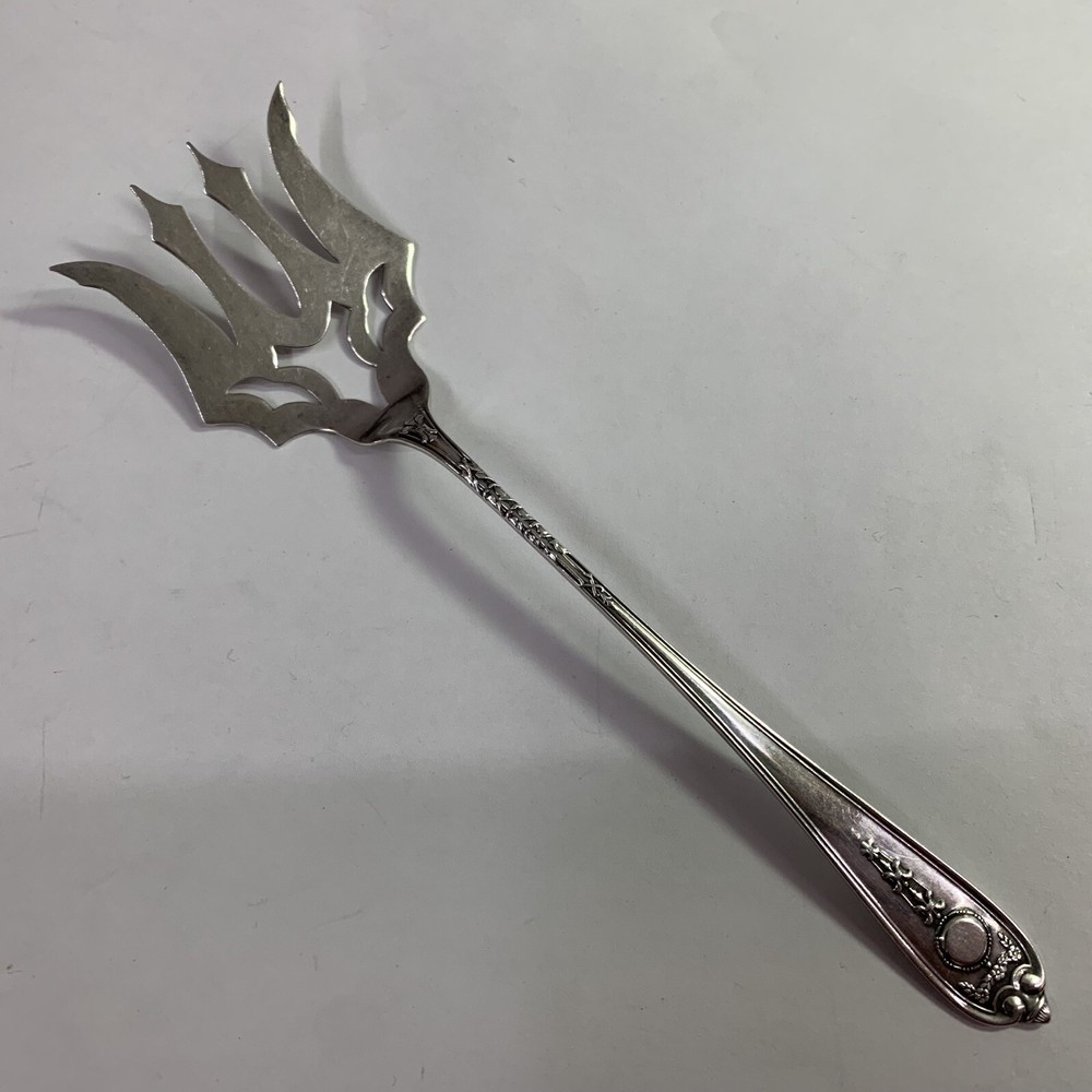 Weidlich Sterling Flatware, Serving Fork, 6 3/8  inches