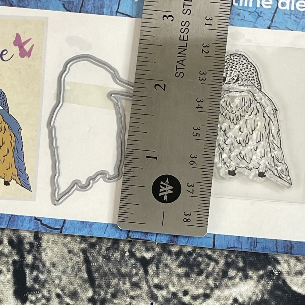 RSPB Kingfisher Bird Stamp & Die Set