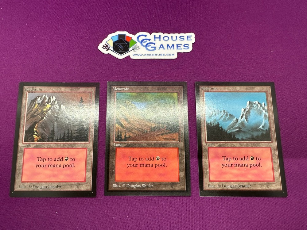 Collector's Edition Beta Complete Basic Land Set (15 Different Cards) *CCGHouse*