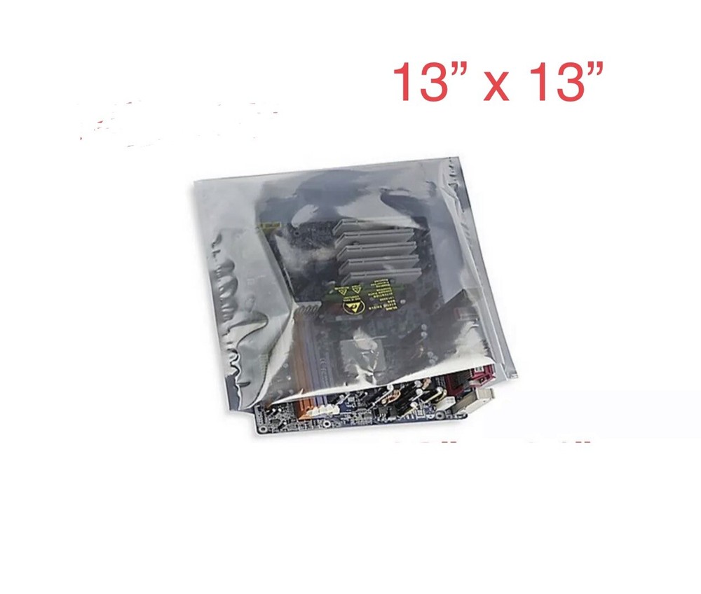 500 Pcs 13” X 13” Open Top Anti static Shielding