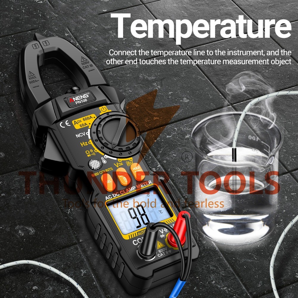 Thunder Tools ANENG PN108 Digital Clamp Meter Voltage Current Tester