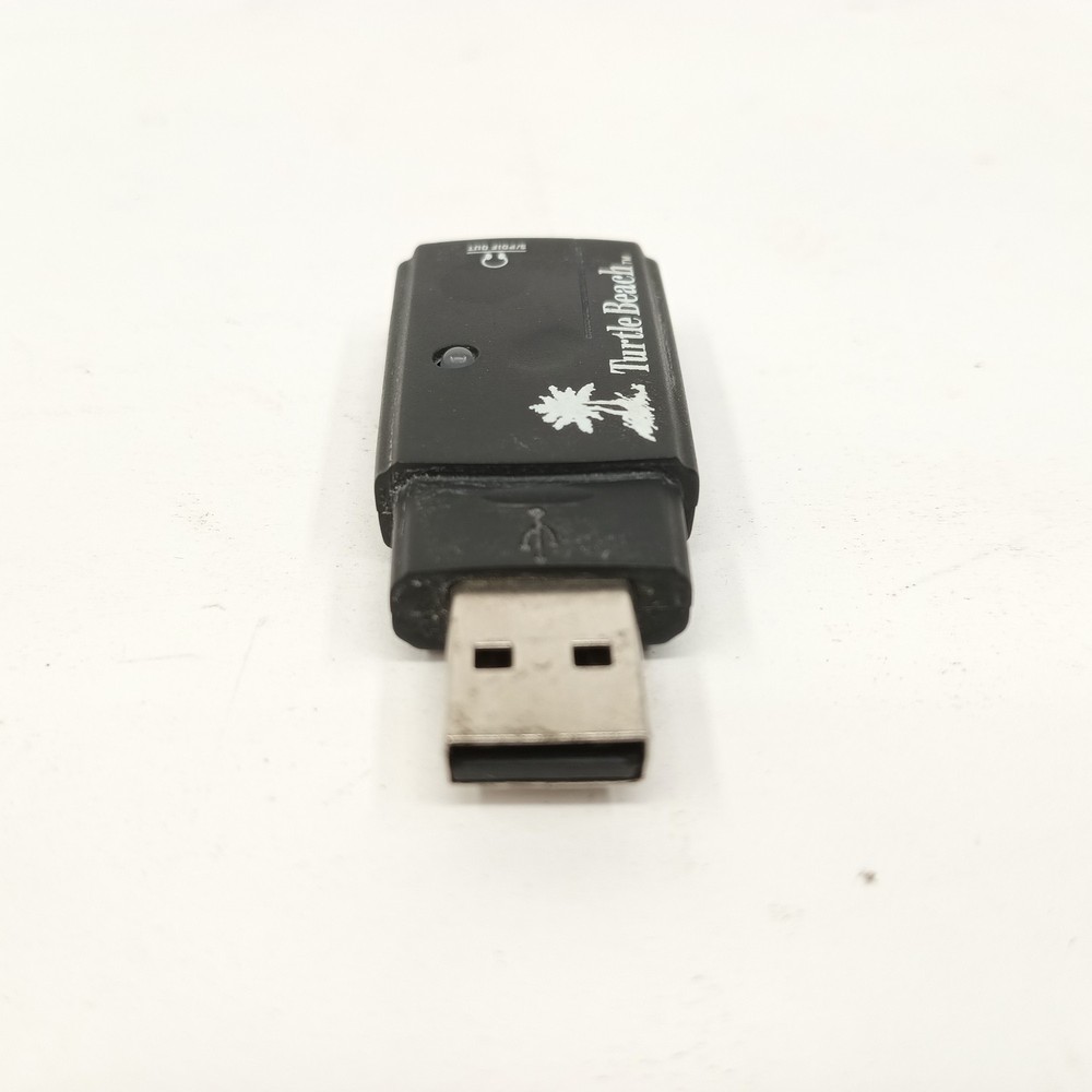 Turtle Beach Audio Advantage Micro For PC or Laptop USB Sound Adapter