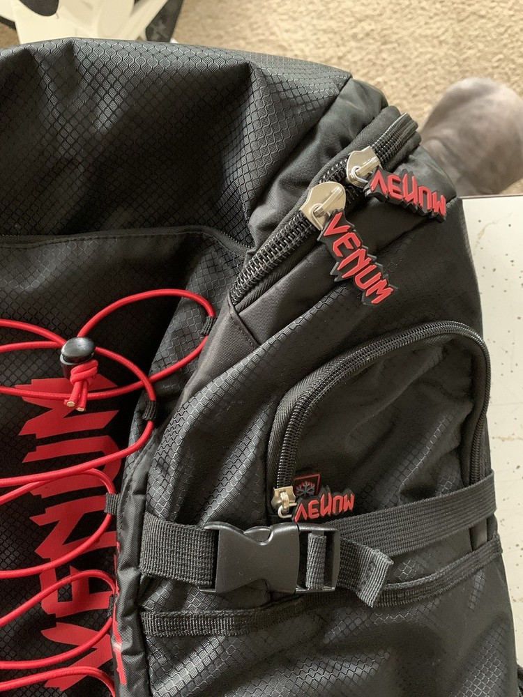 Venum Challenger Xtrem Backpack Red – Gym Training Bag Durable UFC