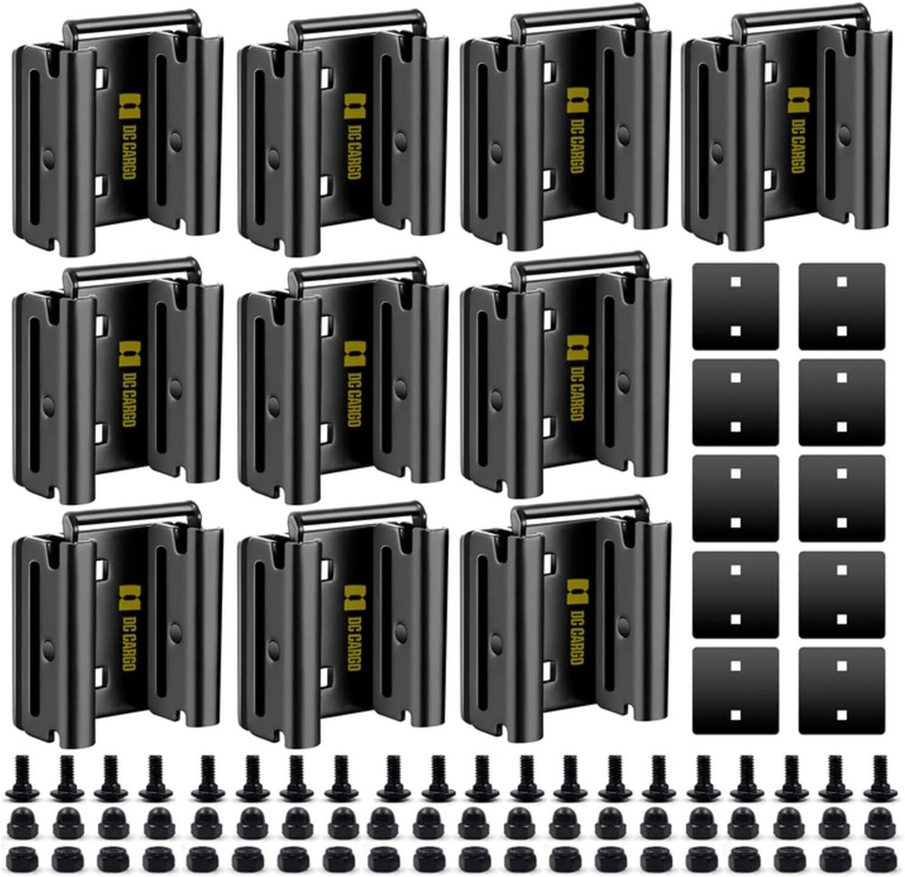 Versatile Heavy-Duty E-Track Connectors - Transform Accessories - 10 Pack