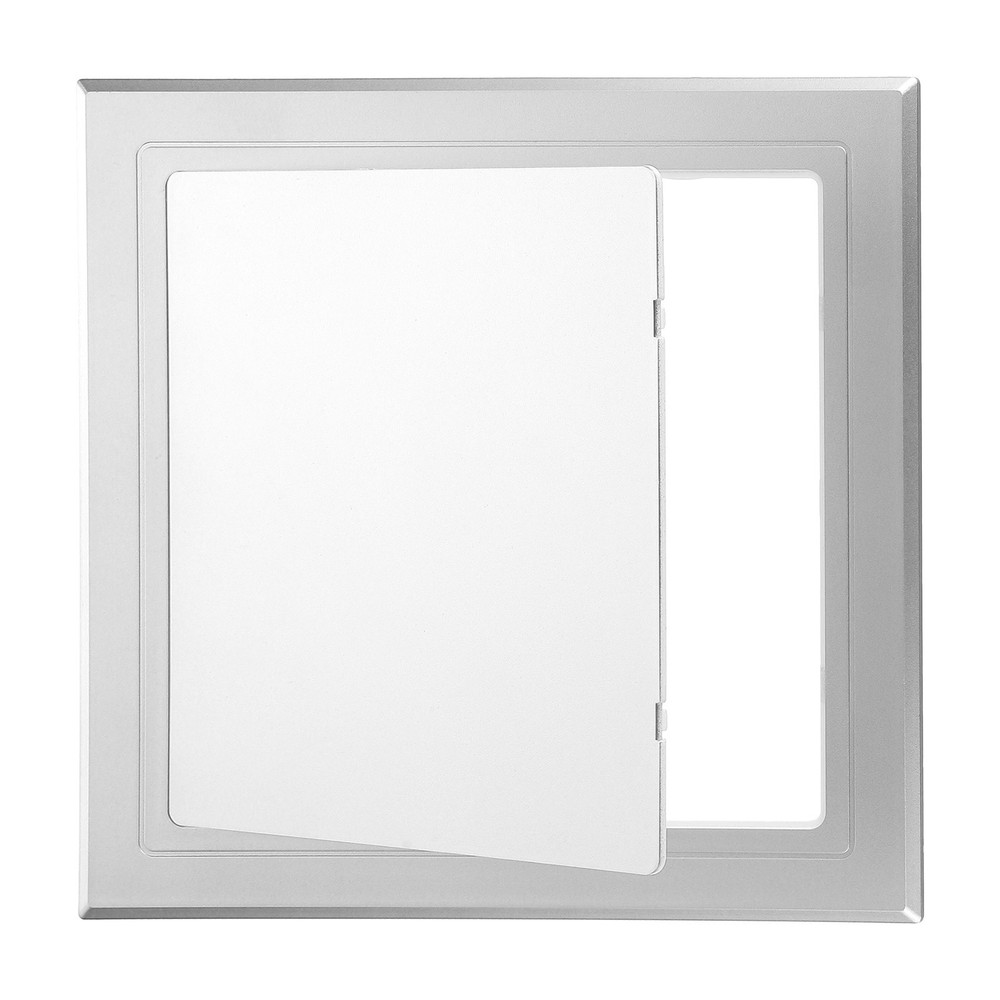 10x10 Inch(250x250mm) Self-Adhesive Access Panel, Access Doors, Silver Tone