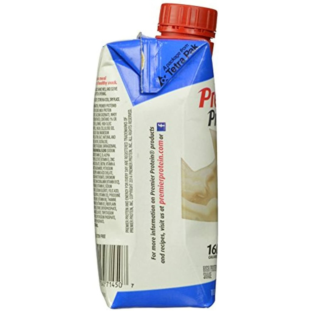 Premier Nutrition High Protein Shake, Vanilla, 11 oz.,18 Count