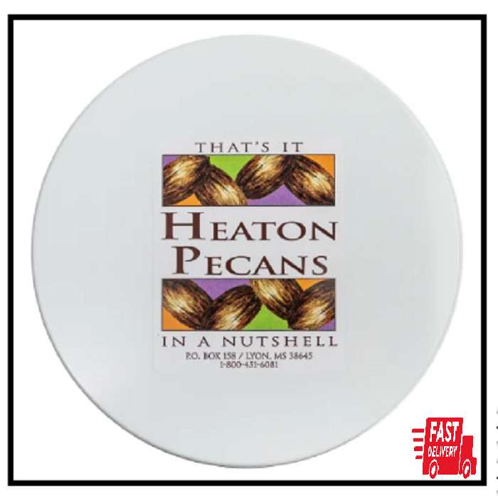 Heaton Pecans Roasted Salted Pecans, Chocolate Covered Pecans, Praline Pecan Tin