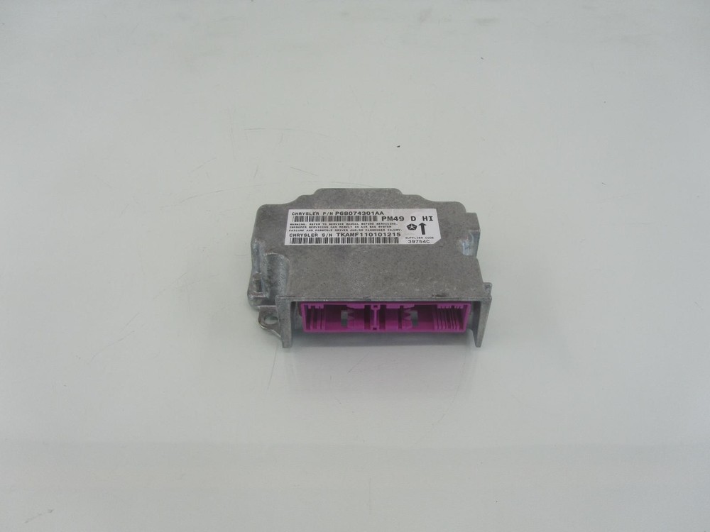 11-12 DODGE CALIBER 2.0L Safety Restraint System SRS Control Module 68074301AA