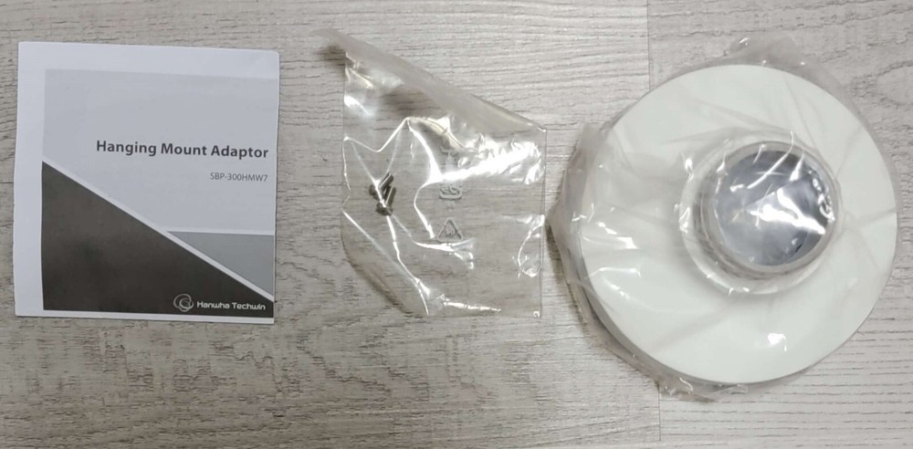 Hanwha Techwin SBP-300HMW7 Camera Hanging mount Cap Adapter Security Accessory