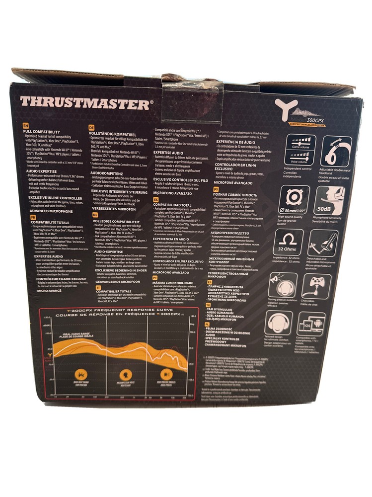 Thrustmaster 300CPX Universal Gaming Headset for all systems Ghost Recon Design