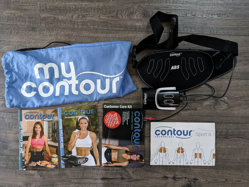 CONTOUR ABS M2 Electronic Muscle Stimulator Core Sculpting SYSTEM